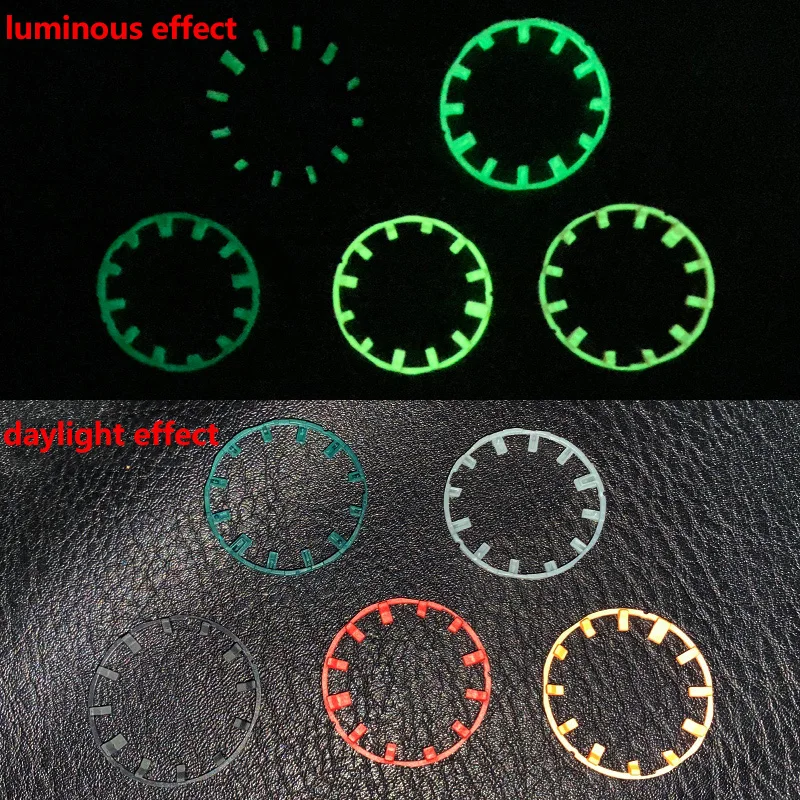For Farm Oak Casio GA2100 GA2110 Strap Watch Lume Dial Supporter Modification Luminous Watch Scale Ring Silicone DIY Accessories