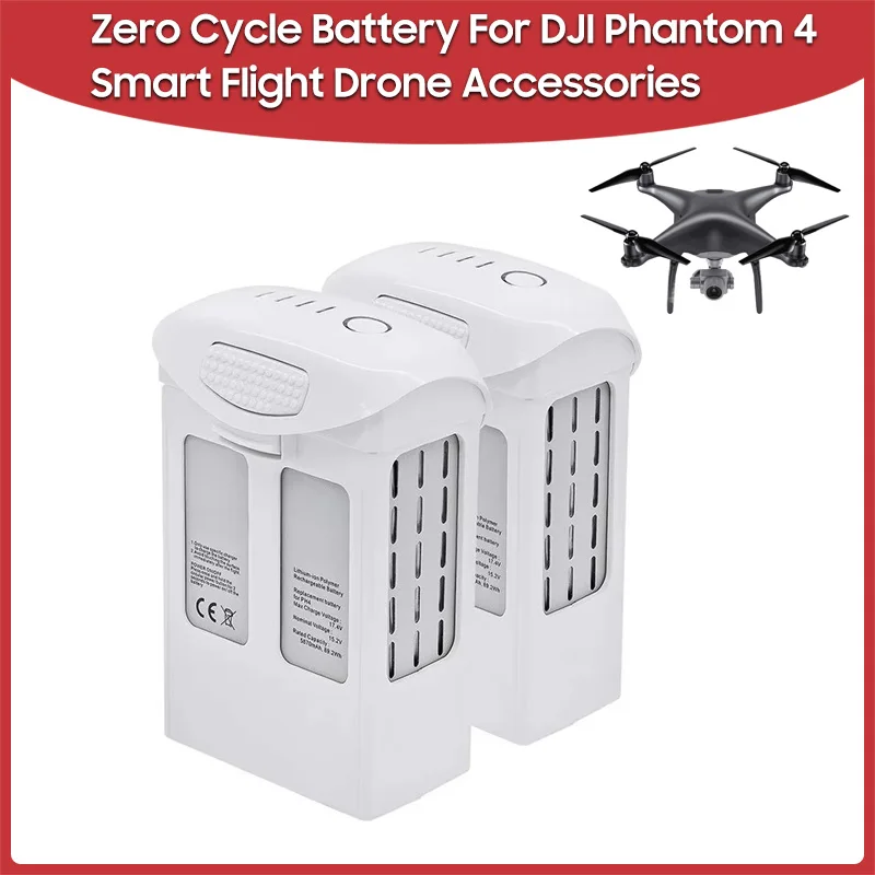 New Zero Cycle Drone Battery For DJI Phantom 4 Pro/4 Pro+/4A Phantom4 Series Smart Flight Battery Drone Accessories