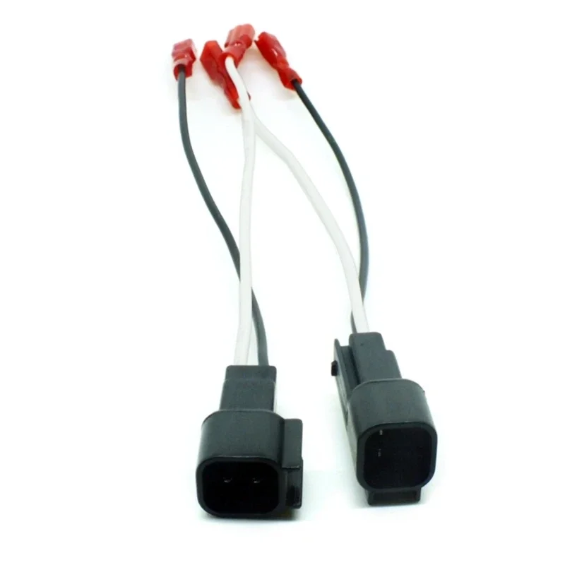 سيارة الداخلية المتكلم الأسلاك تسخير محول موصل التوصيل ل تشيفي التركيز مازدا ، 4 قطعة/المجموعة المتكلم الأسلاك D7YA #5