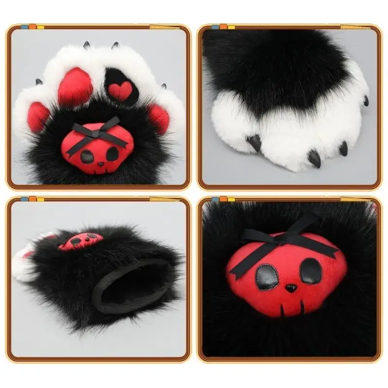 39BB ぬいぐるみ着ぐるみ足手袋コスチュームアクセサリー大人のコスプレパーティー用、