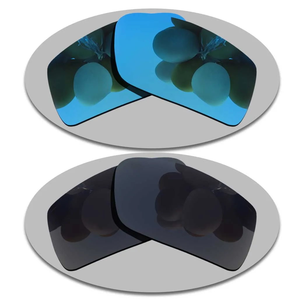 

Sky Blue&Grey Black Lenses Replacement For-Costa Del Mar Fantail Polarized Sunglasses