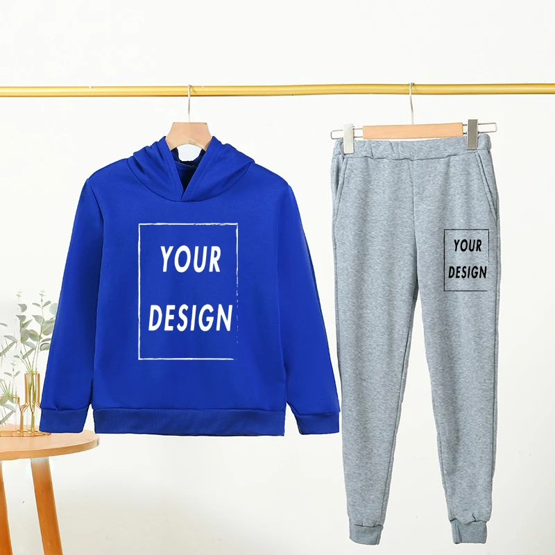 Kinder Mode 2 stücke Pullover Hoodie + Hosen Anzüge 1-8Y Jahre Jungen Mädchen Casual Langarm Sportswear Trainingsanzüge Kinder kleidung – Detail 14