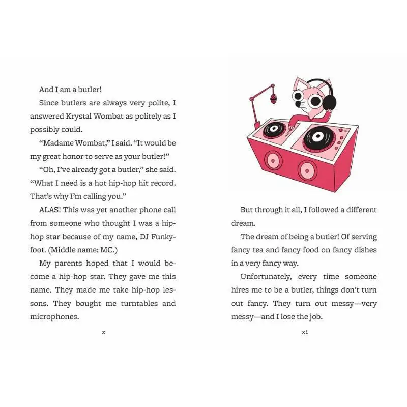 DJ Funkyfoot1 Il spettacolo deve andare Oink Tom Angleberger Abrams Chronicle BooksHUK 9781419747328 Libro