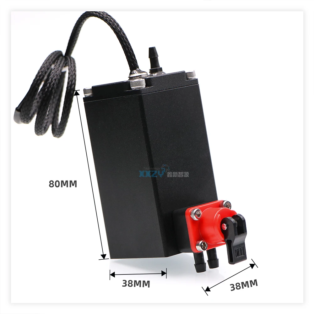 

Inkjet Printer Metal Sub Tank 38*38*80mm for UV Flatbed Machine Negative Pressure Ink Tank With Valve Ink Cartridge