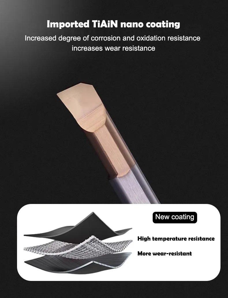 SHAZAM MNR Bohrwerkzeuge mit kleinem Durchmesser, Wolframstahl-Hartmetall-CNC-Maschinen-Bohrwerkzeug, seismisch widerstandsfähiges Innenbohr- und Drehwerkzeug – Detail 4