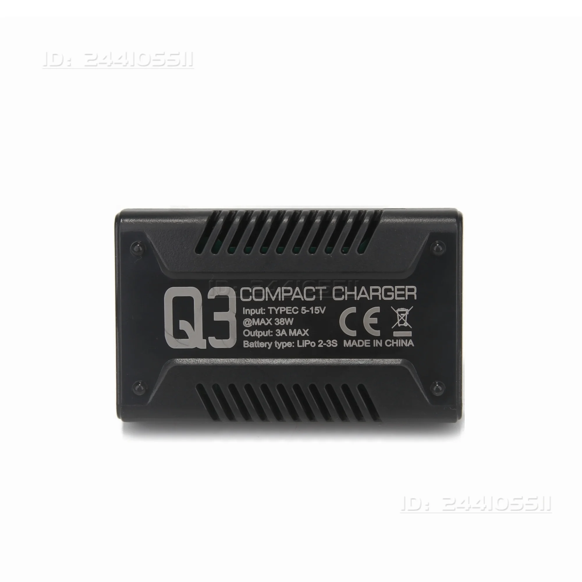 Q3 30W Mini Boost batterie Balance chargeur boîtier 2.5A charge haute vitesse 2S-3S Lithium Dissipation thermique RC déchargeur TypeC partie