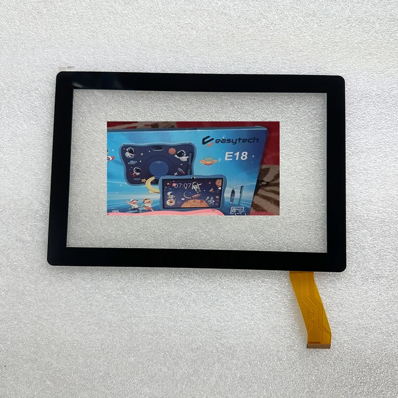 Painel Digitalizador Capacitivo Externo Multitoque de Substituição para Tablet PC Easytech E18 com Tela Sensível ao Toque de 8 Polegadas