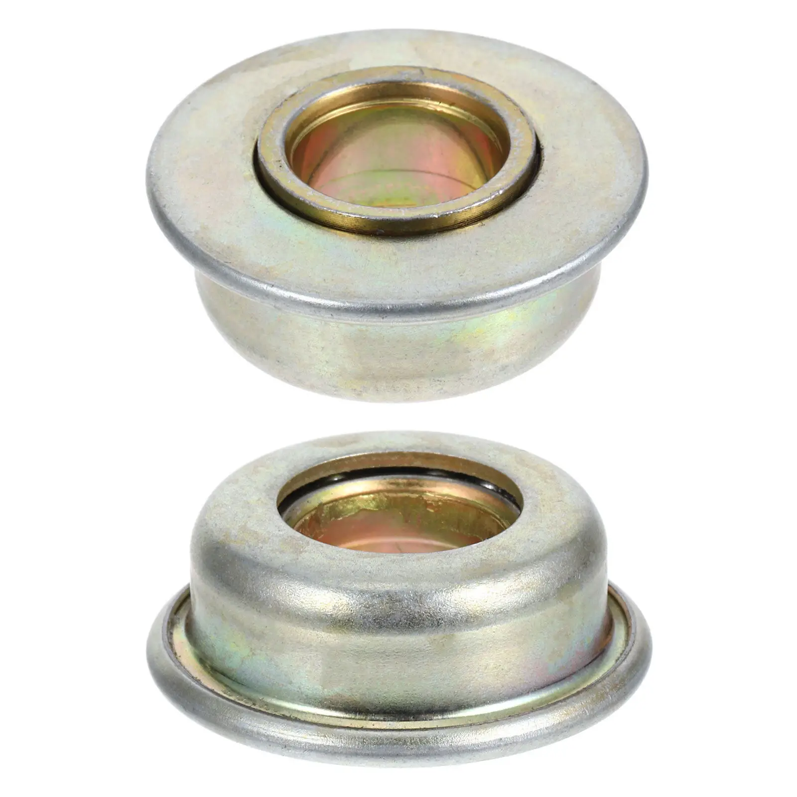 4Pcs Gold Front Fork Stem Bearings for Wheelchairs Walkers Rollators Replacement Caster Wheel Bearings Universal Smooth Steering