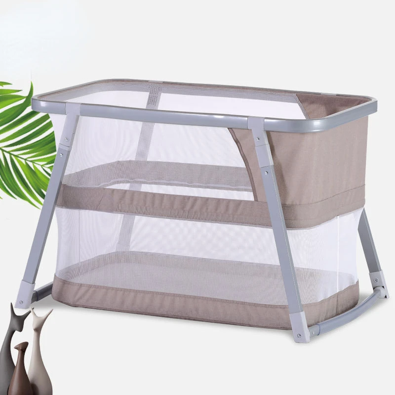 Cuna plegable para bebé portátil multifuncional cama matrimonio - imagen 5