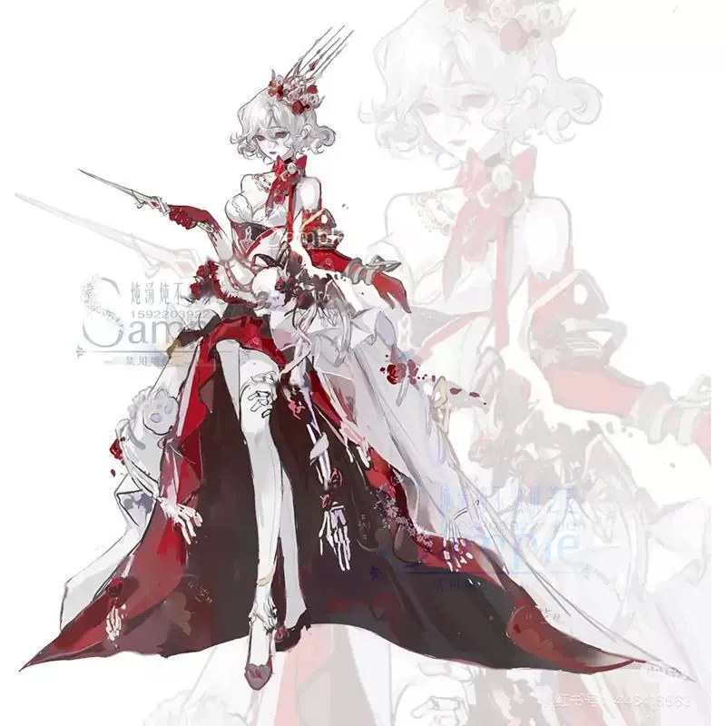 

Пятая личность, периферийные устройства, красная леди, рыбалка, девушка, красная бабочка, акриловая стоячая карта, чтобы подарить друзьям