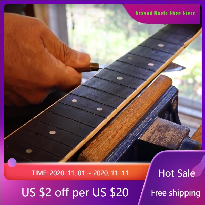 Desmontaje del cuello del diapasón de la guitarra y reemplazo de la almohadilla calefactora