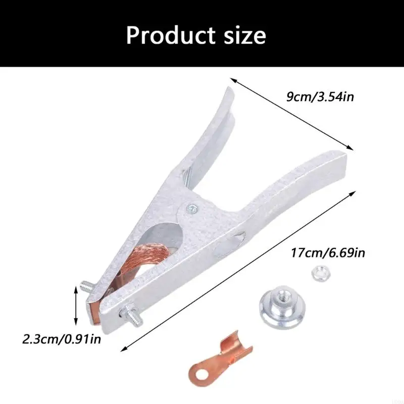  Multipurpose Welding Ground Clamps Tool Release Steel Magnet For Workshop Construction Projects