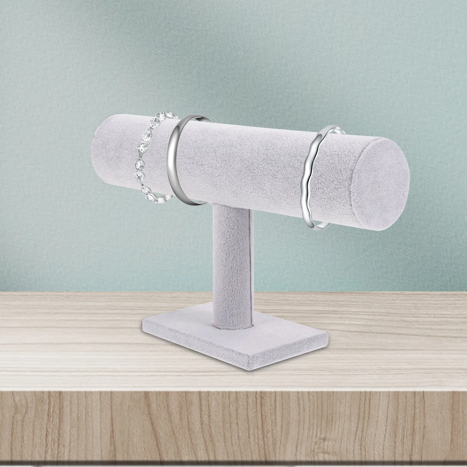 

Bracelets Headband Jewelry Stand Bangle Holder Earrings Watch Display Hanger Grey Organizer Jewlery Man