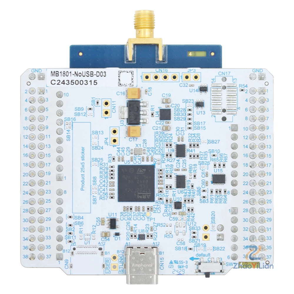 For NUCLEO-WL33CC2 STM32WL33CC 433M Sub GHz Wireless Nucleo Development Board