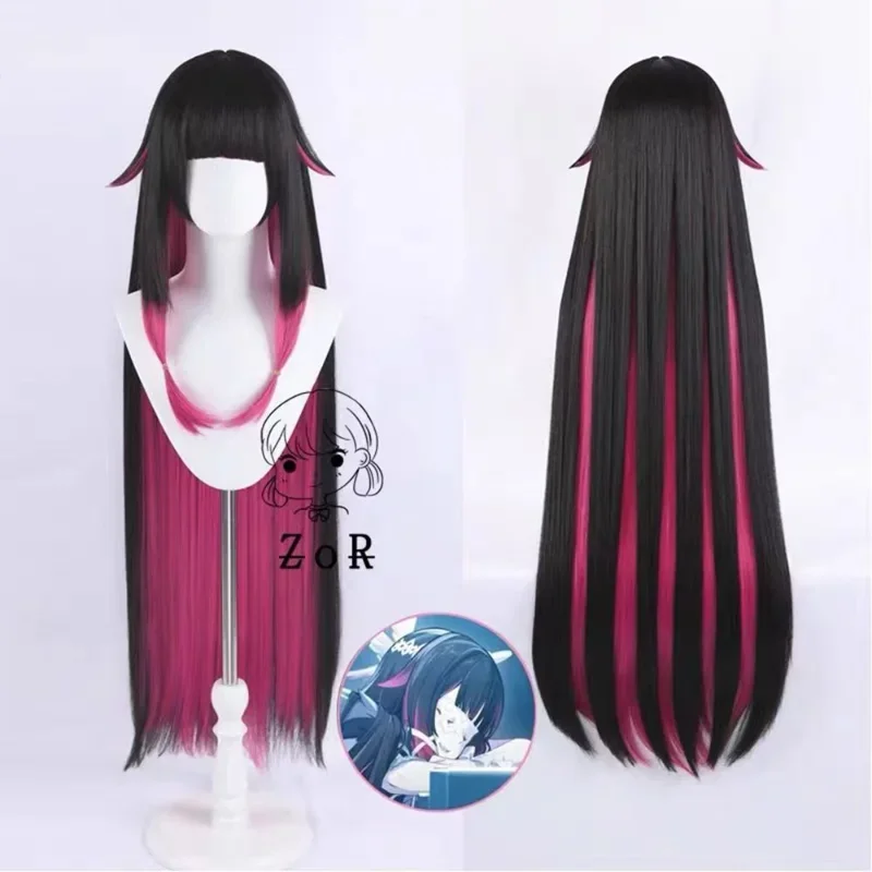 Perruque Cosplay Synthétique Genshin Impact Columbina Damselette, Perruques Cosplay Colombina Fatui, Degré de Chaleur, UY340, 105cm