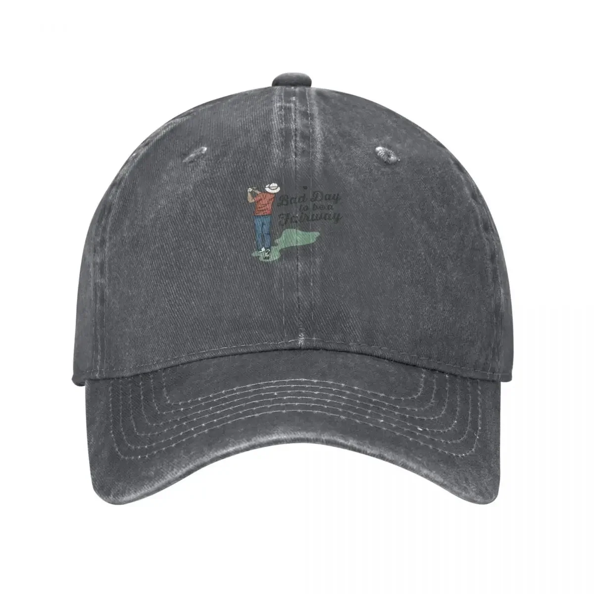 Bob Does Sports Merch Bad Day to Be a Fairway Baseball Cap beach hat Hat Baseball Cap designer cap Golf Men Women's
