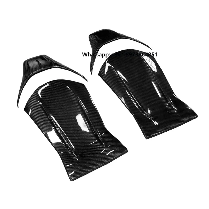 

AMG Type Auto Carbon Fiber Seat Back Cover for Mercedes Benz W205 A45 C63 E63