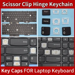 Replacement Keycaps Scissor Clip Hinge For Lenovo ThinkPad T570 T580 P51S P52S T470 T480 KEY CAPS Keyboard Keychain