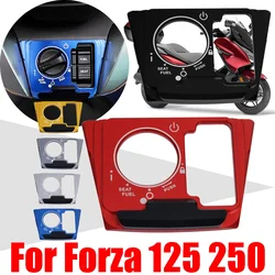 For HONDA FORZA 125 Forza 250 NSS FORZA125 FORZA250 NSS125 Accessories Motorcycle Seat Electric Door Lock Switch Cover Cap Parts