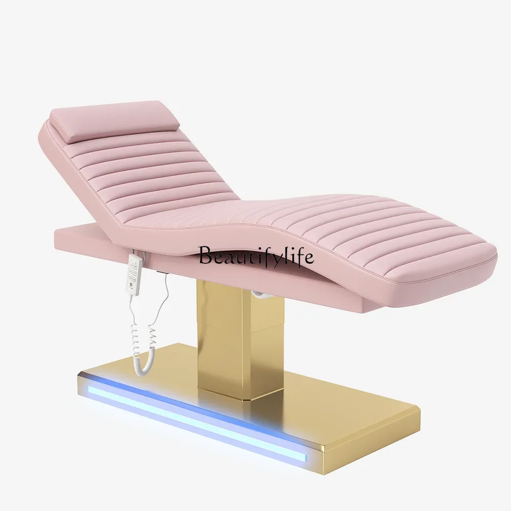 

FG17Electric beauty tattoo massage bed lifting folding body bed