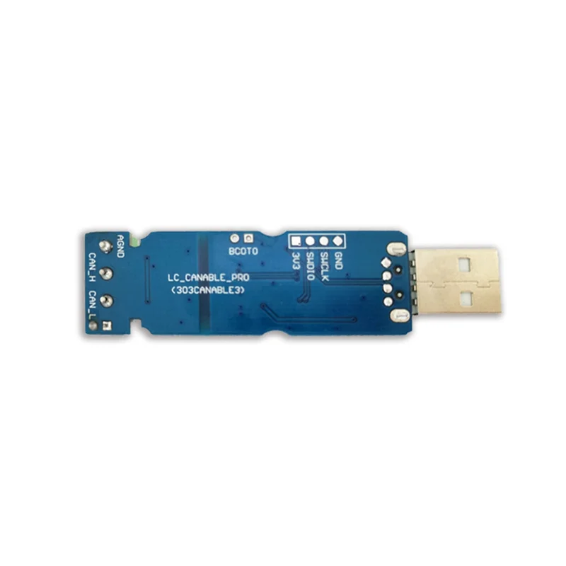 ارتفاع يمكن USB إلى وحدة تحويل يمكن Canbus مصحح الأخطاء محلل محول CANdleLight ADM3053 نسخة معزولة CANABLE PRO