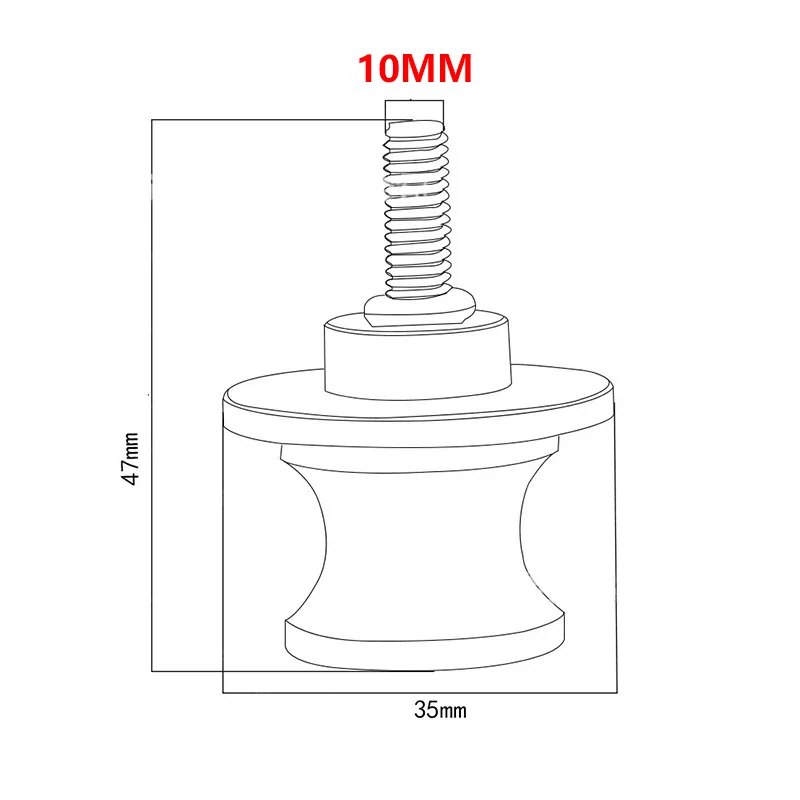 2023 New Fit For Kawasaki ER6N ER 6N 2006-2016 2007 10M Motorcycle Swingarm Spools Slider Swing Screw Sliders Spools Stand Arm