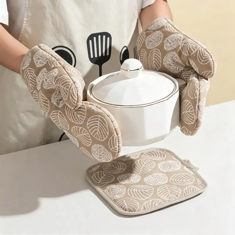 luva-de-forno-2-em-1-resistente-ao-calor-com-padrao-de-folha-para-cozinha-e-micro-ondas