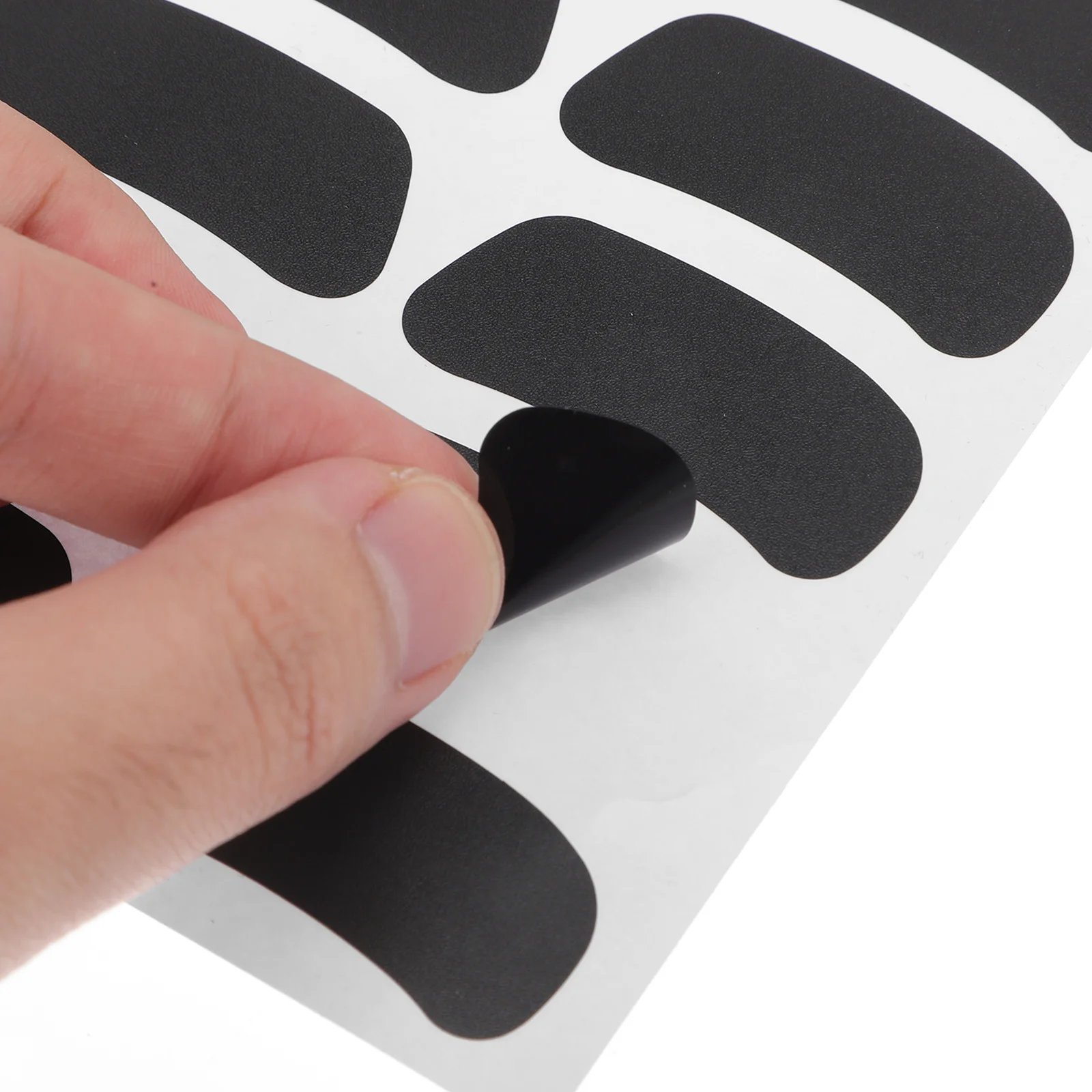 

50pcs Eye Strip Sports Stickers Erasable Handwriting Portable Fan Stickers Decoration Premium Material Reusable