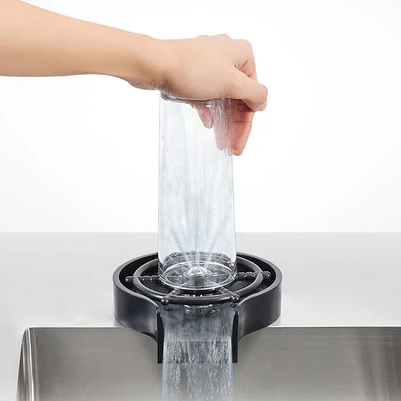 G1/2 Faucet Glass Rinser For Home Sink Automatic Cup Scourer Washer Bar Coffee Tea Pitcher Wash Cups Tool Household kitchen