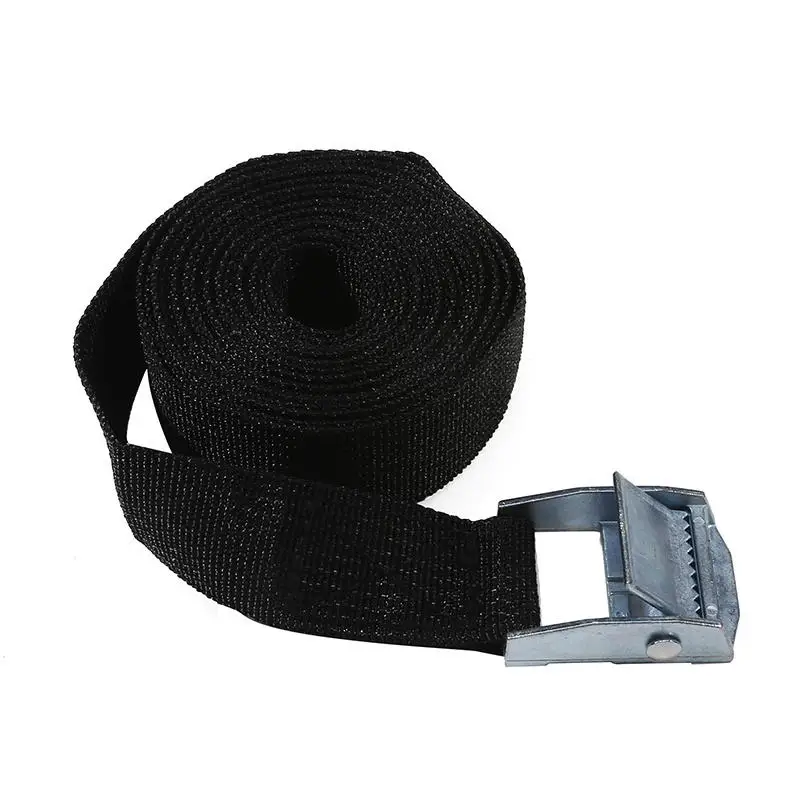 25/38mm3/4/5M Fastener Heavy Duty Car Cargo Tie Down Strap Luggage Truck Tension Rope For Trucks Roof Rack Cargo