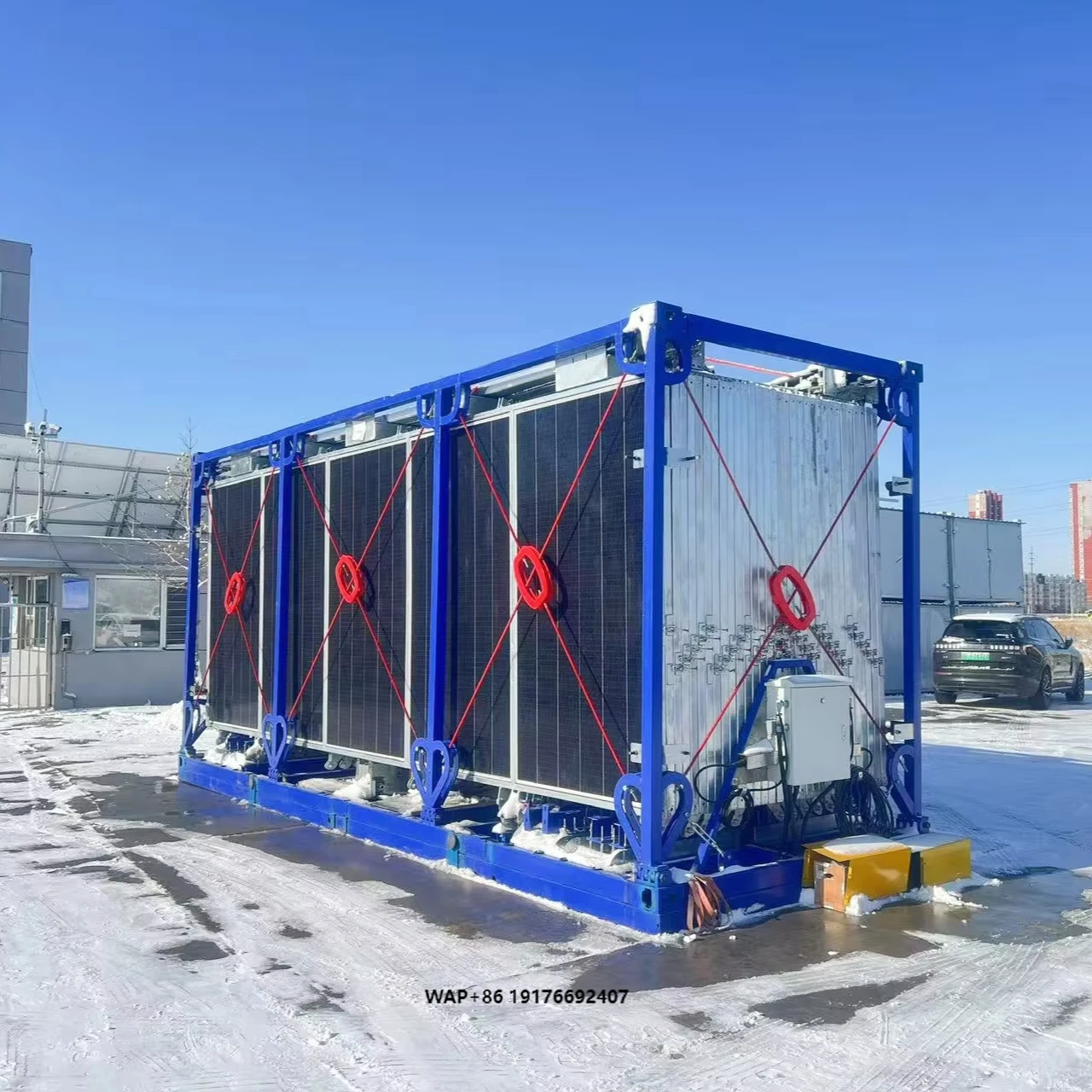 Heißer Verkauf Mobiler Solar-Container Bewegliche Solaranlage Faltbare PV-Stromerzeugungsstation für Photovoltaik-Lösungen