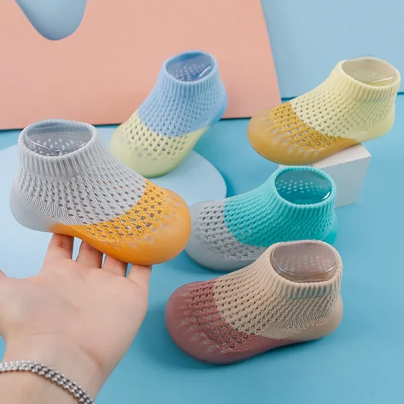 

Baby Sock Boy Girl Cute Animal Summer Shoe Toddler Kids Floor Shoes Anti-slip First Walkers 0-2 Years Old