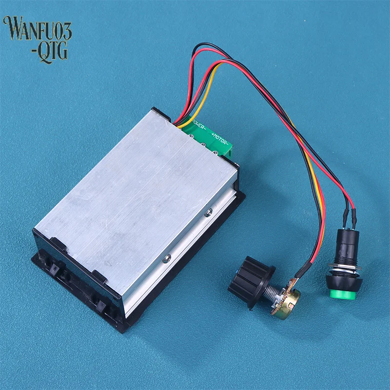 

DC 6-60V 6V 12V 24V 48V 30A Digital Display PWM DC Motor Speed Controller Regulator Motor Speed Controller W/ Start Stop Switch