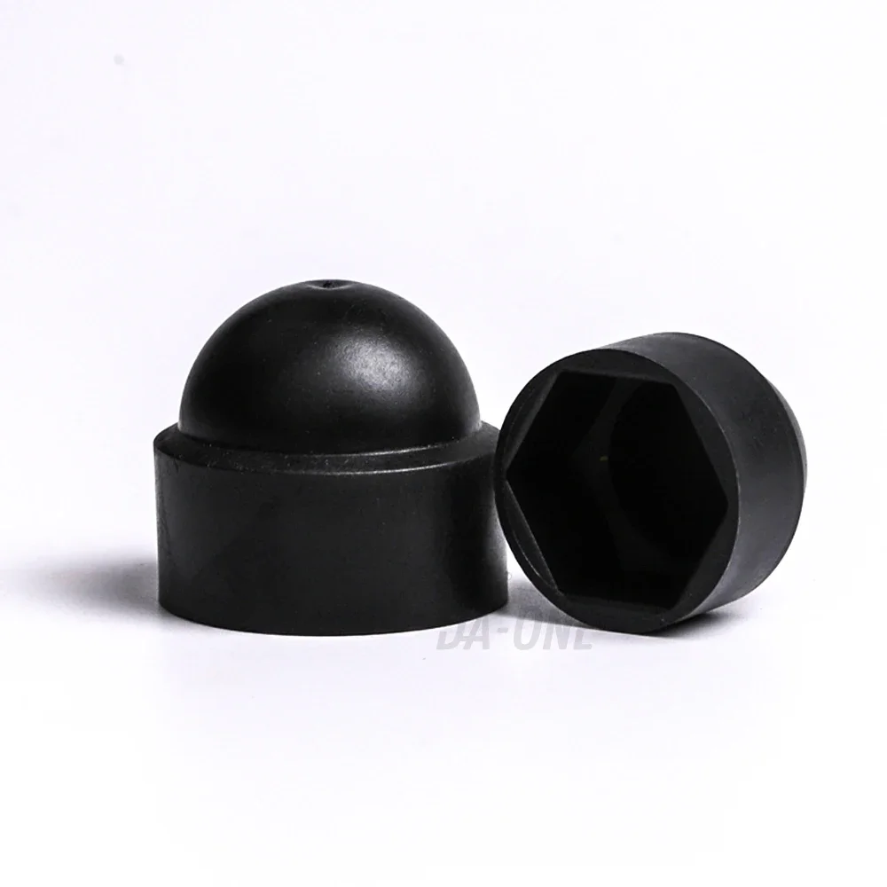 Nylon Hex Head Bolt Covers Dome Plastic Bolt Caps M4 M5 M6 M8 M10 M12 M14 M16 M18 M20 M22 M24 White Black Screw Cover Protection