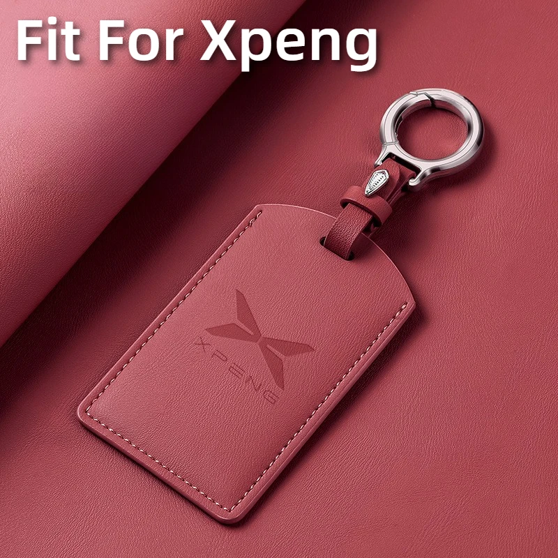 

Fit For Xpeng G6 G9 X9 P7 G7 MONA Car Key Card Holder NFC Smart Card Case Protective Shell
