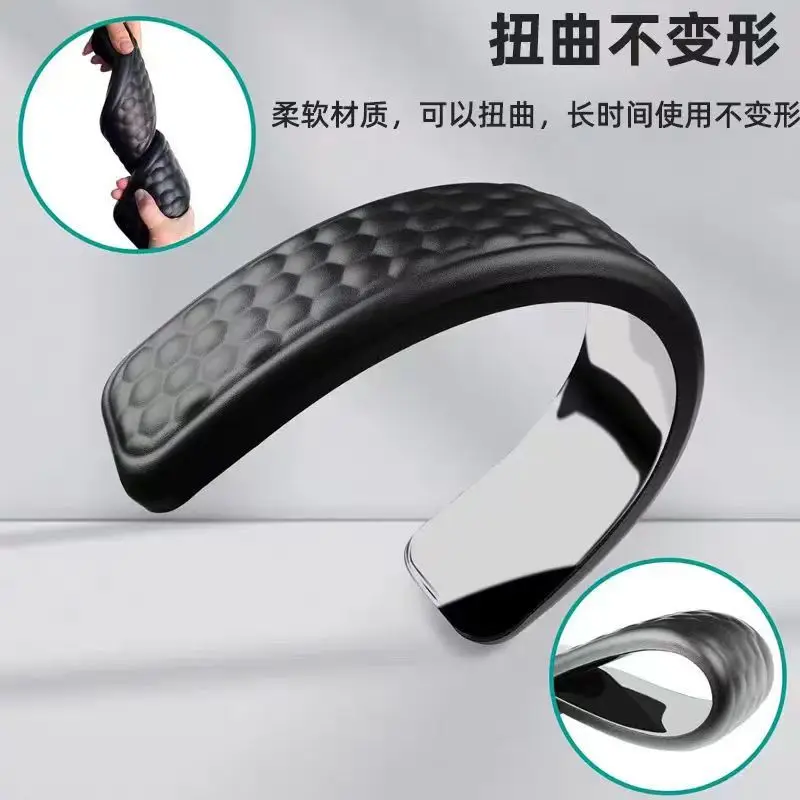 For memory cotton wrist guard mouse pad mechanical keyboard hand holder solid color PU bottom office wrist holder, free bracket