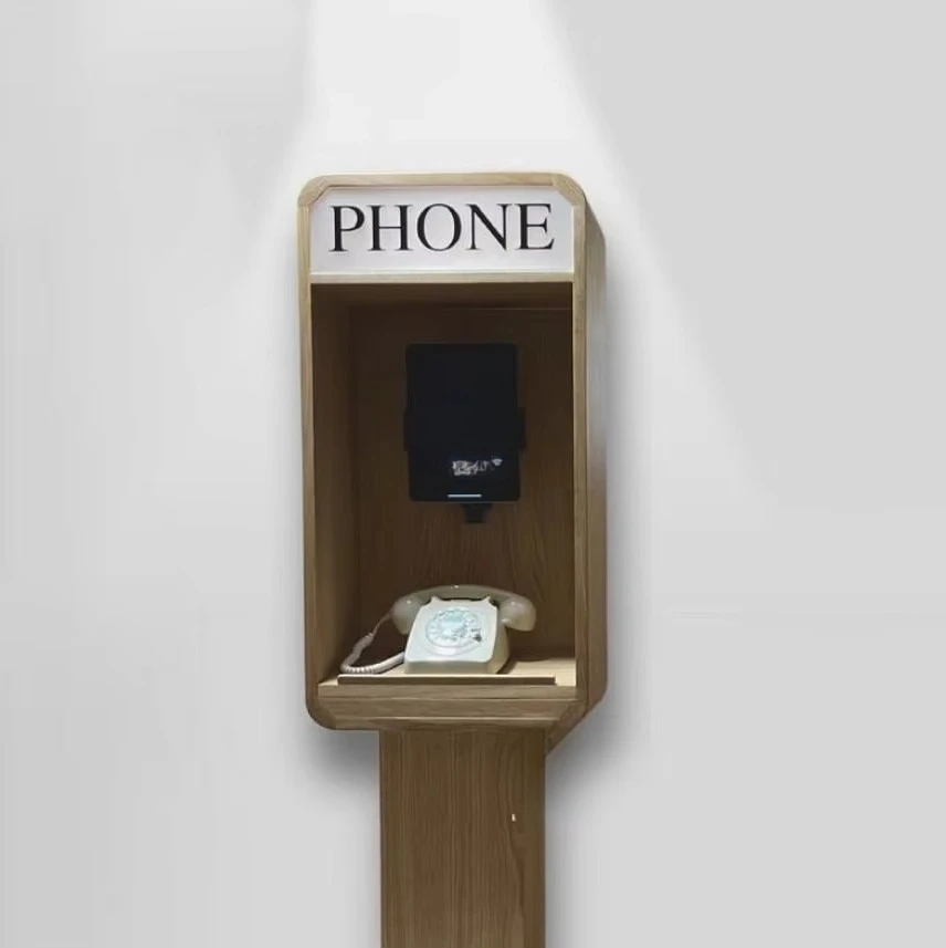

Creative wedding decoration outdoor party decoration phone booth wedding decoration