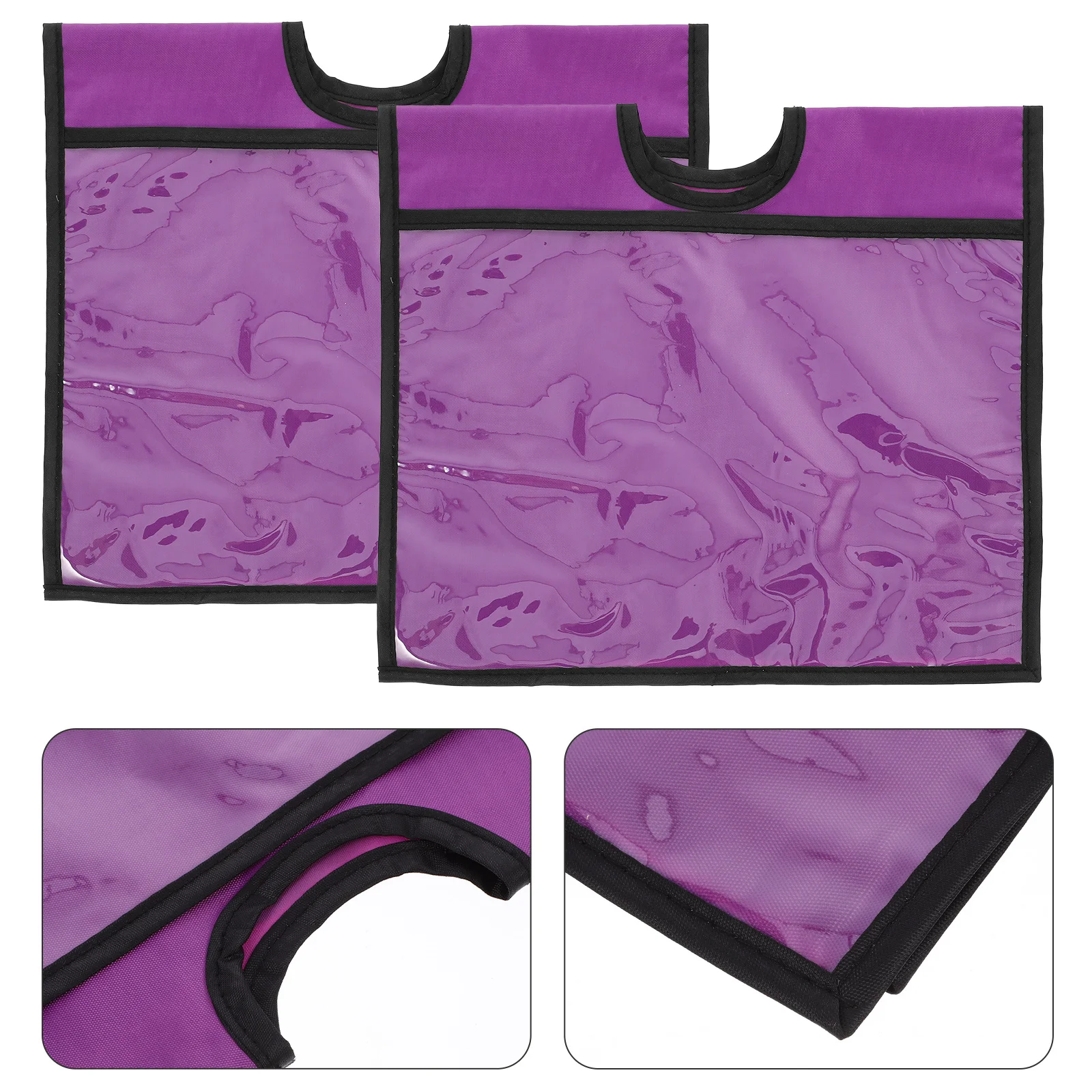 Fundas de cono de tráfico duraderas, PVC, Pe, visibilidad brillante, fácil instalación, cubierta de cono de advertencia de seguridad para exteriores, 2 uds.