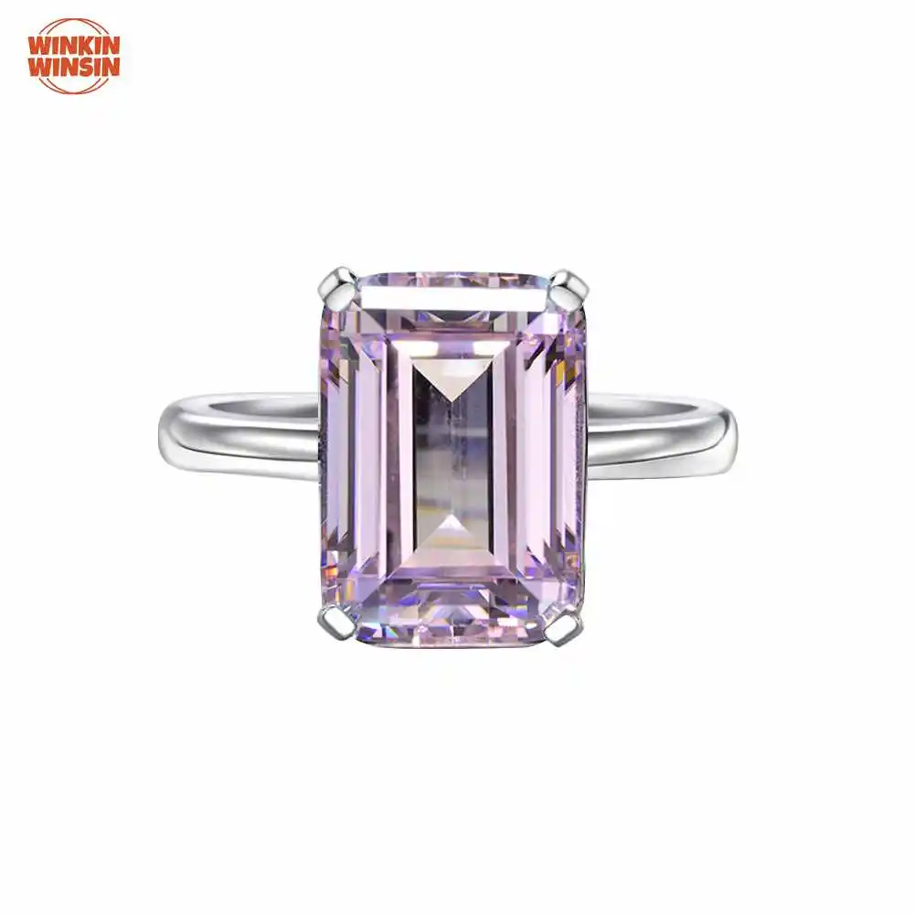 

Winkin Winsin Luxury Lab Grown Gemstones High Carbon Diamond 7 Carat Ring CMA Certificate Fine Jewelry