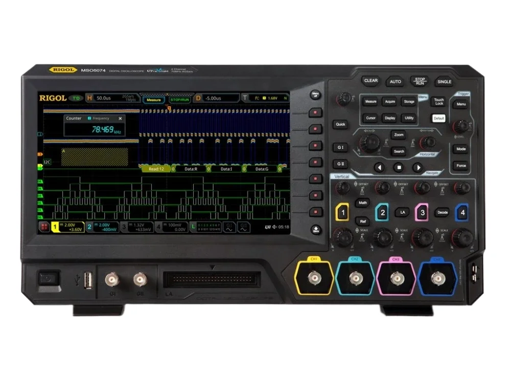 

RIGOL MSO5074 - Direct Selling Digital/Mixed Signal Oscilloscope70MHz