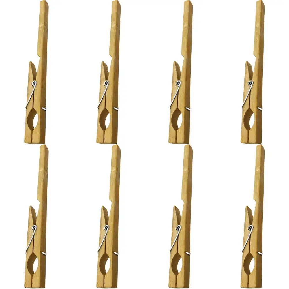 

8PCS Test Clamps Bamboo Glass Lab Equipment Reliable Sturdy Chemical Experiment Chemical Experiment Clamp Teaching Aids