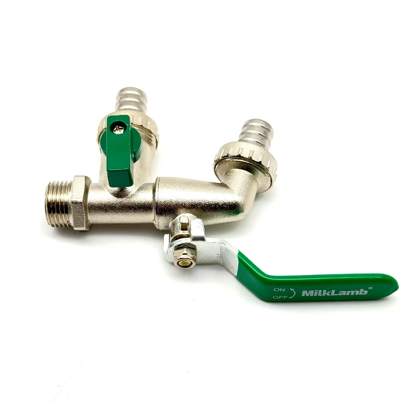IBC Water Tank Connector 1-Way Hose Replacement Fitting Garden Irrigation Faucet Adapter Zinc Alloy Tap Joint Ball Valve