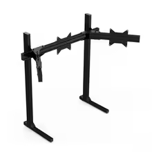 Game simulator supporting bracket computer display stand 40* 80  sim racing 3 computer screens monitor stand - AliExpress 1420