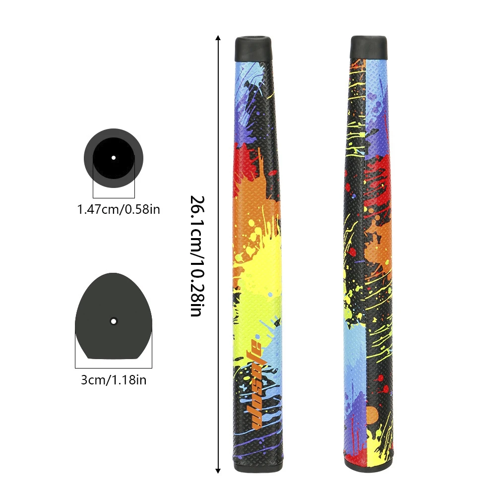 1 Pz Colorato Golf Putter Grip PU + Schiuma EVA Antiscivolo Profilo Conico 28 cm Impugnatura Confortevole Più Forte Putter Golf aiuti per l'allenamento