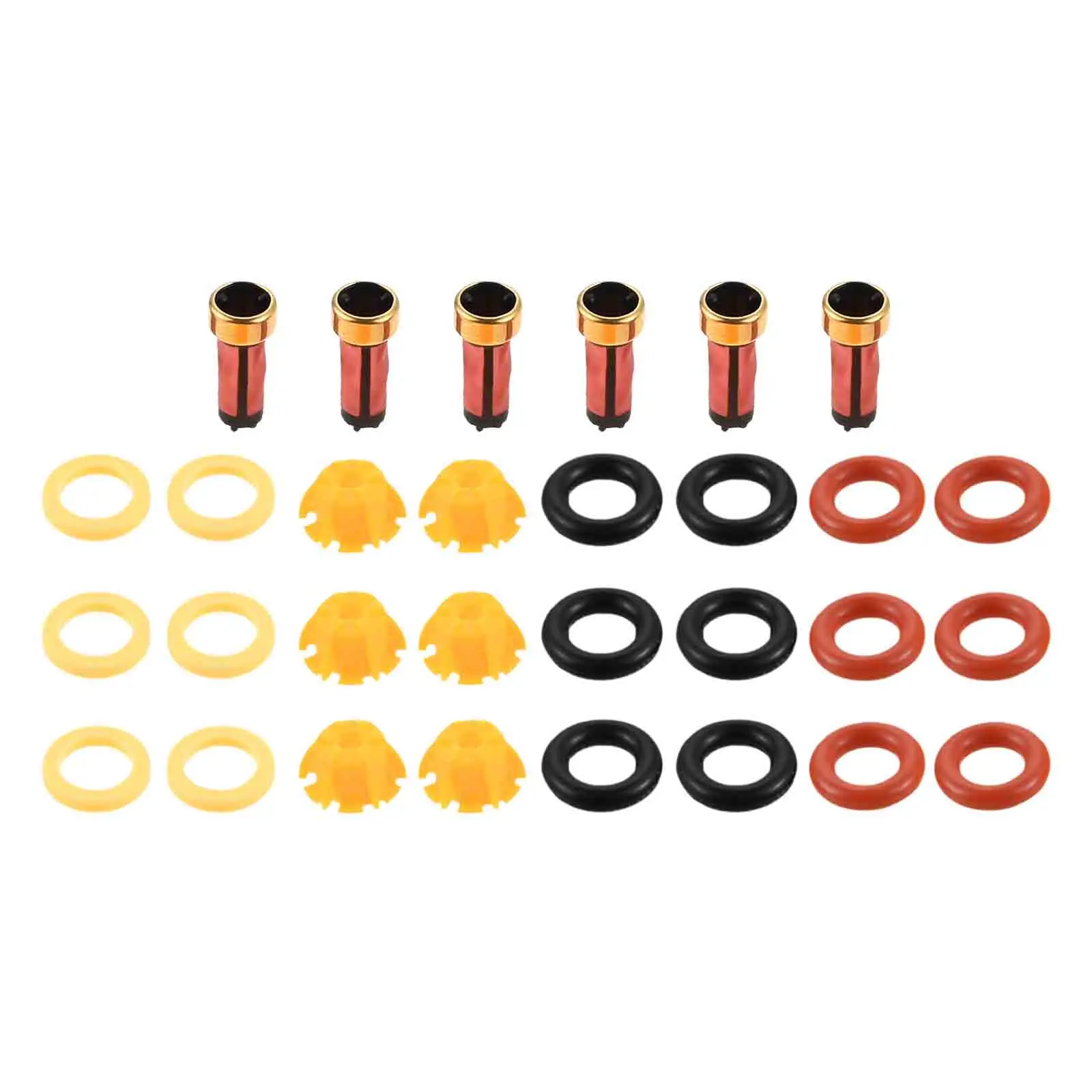 0280150440 Fuel Injector Repair Kit Fit for BMW E60 E39 520i 523i 525i 528i E36 328i E36 Car Replacement Parts AY-RK004