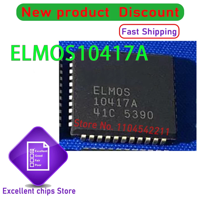 

(1piece) 100% New 10417A ELMOS10417A PLCC44 Chipset