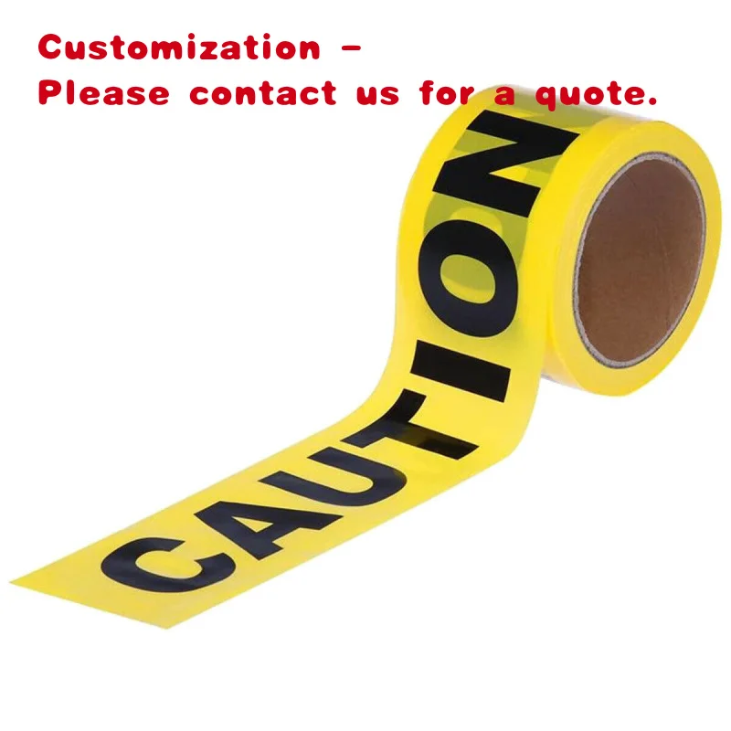 custom.Custom Printed PE Barricade Tape Colorful Warning Safety Tape with Construction Site Crowd Control Hazard Zone