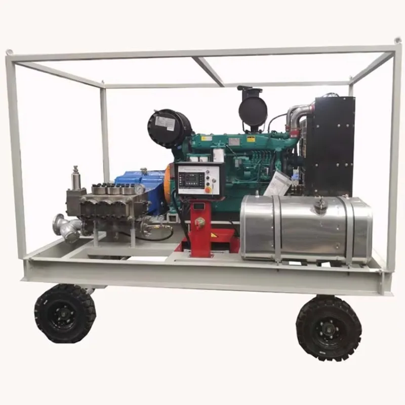 High Pressure Water Blaster Water Cleaner For Hydro Blasting And Hydro Demolition Sewer Cleaning Machine For Pipe Tube Tank