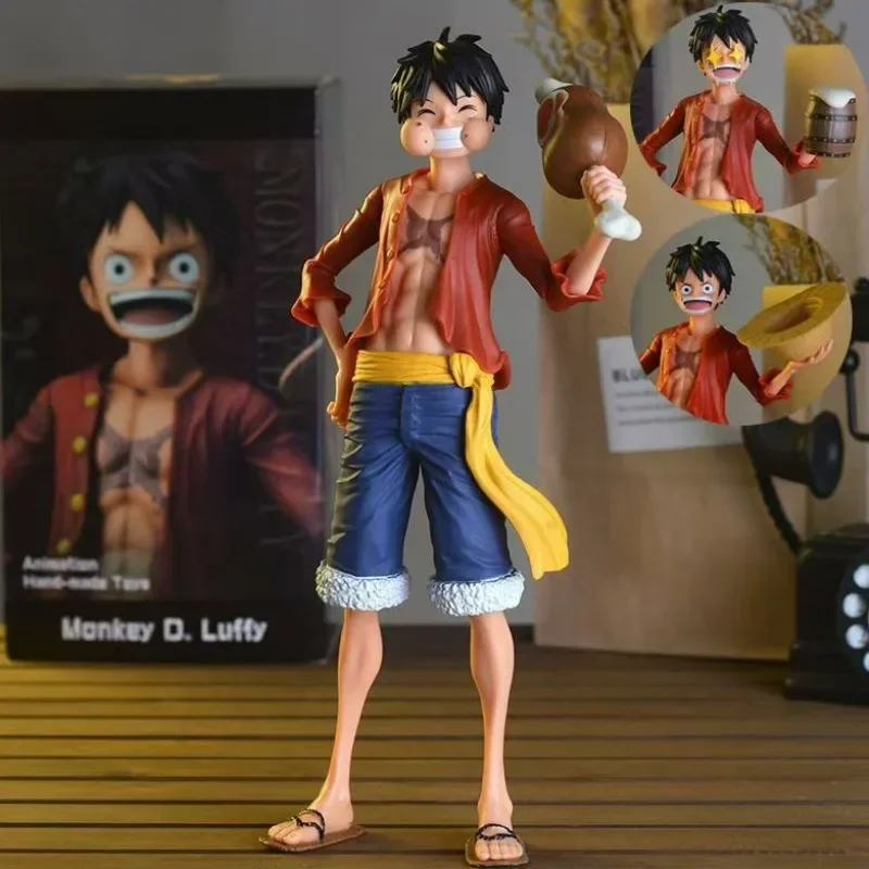 

One Piece Monkey D. Luffy Anime Figure Pendant toys model Statue Collection Action Figures Pendant Desktop decoration Kids Gifts