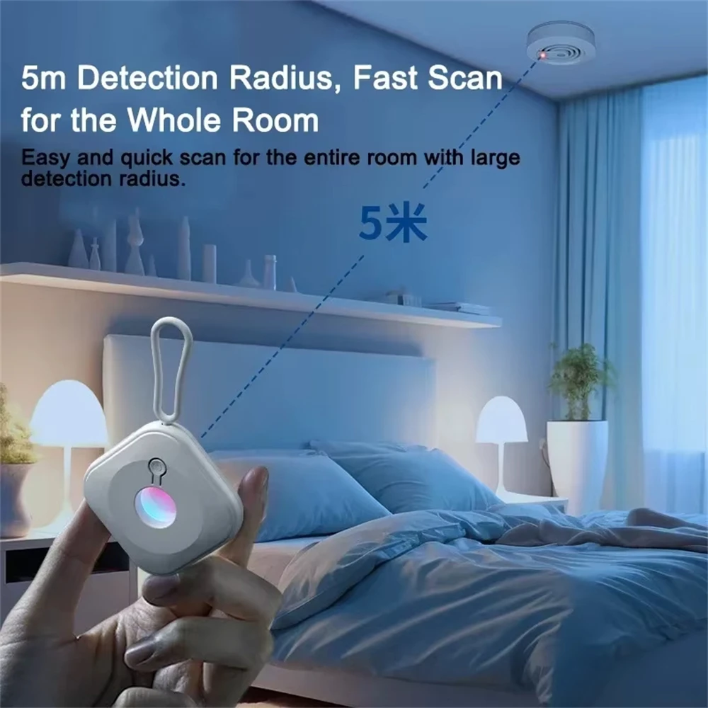 Infrared Camera Detector For Security Protection Camera Anti-Peeping Camera Detector Lens Detect Gadget LED Spy Gear